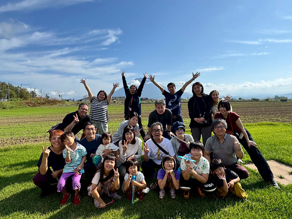 研修旅行集合写真